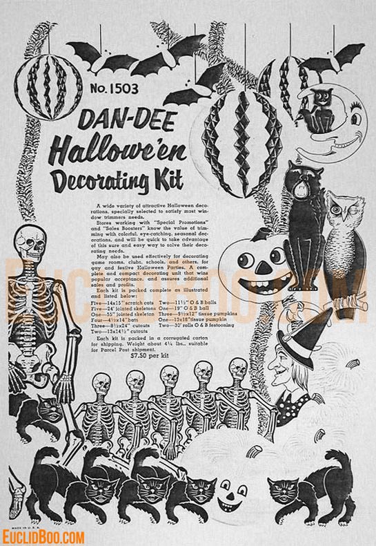 1959 Beistle Halloween Catalog