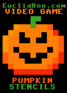 Video Games Pumpkin Carving Stencils - Euclid Boo - Euclid Haunted House
