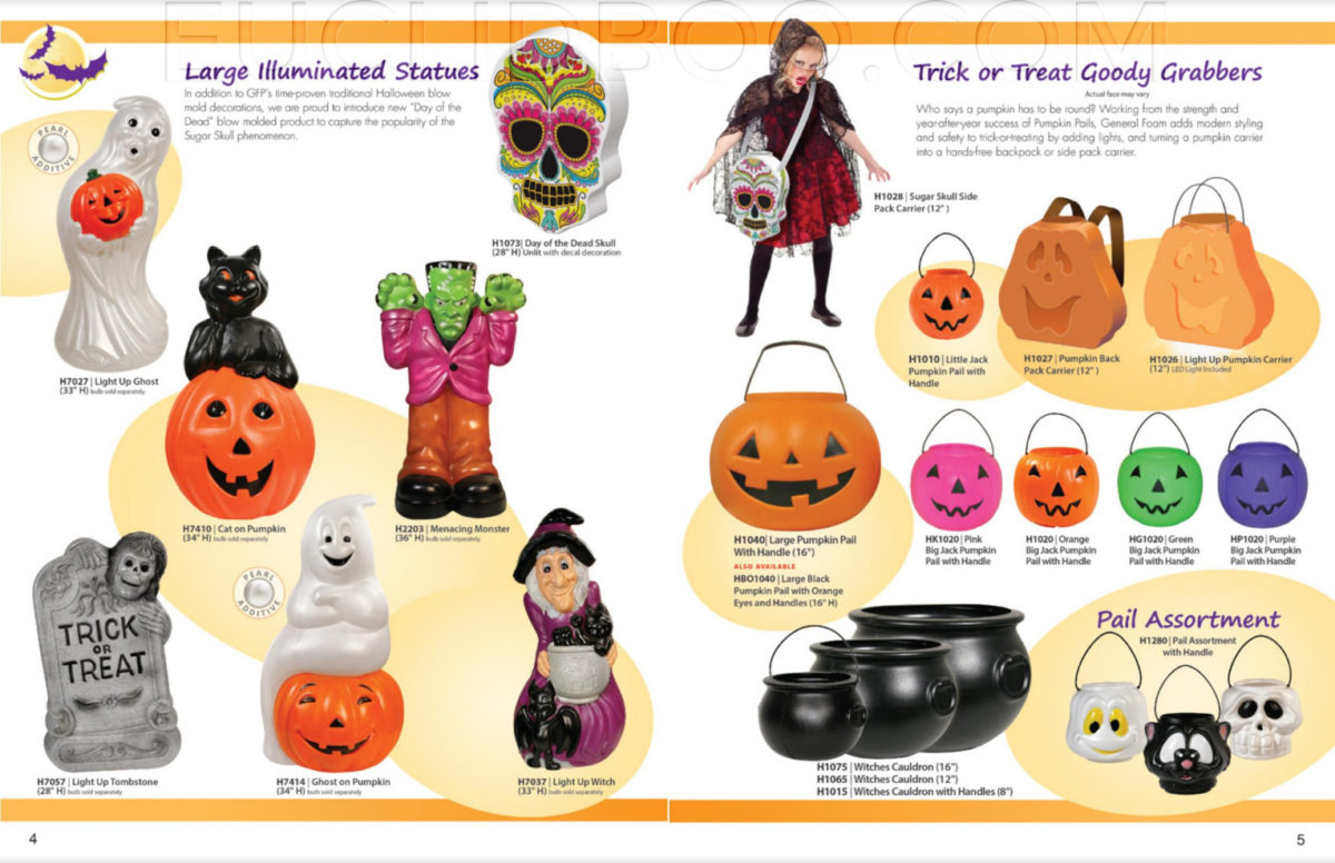 2015 Halloween Blow Molds General Foam Euclid Boo Euclid Haunted House