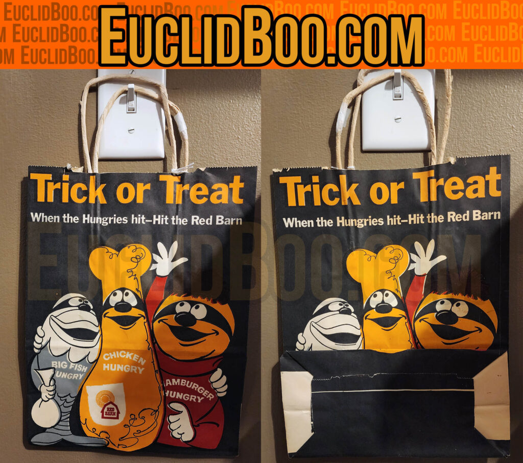 Red Barn Halloween Bag