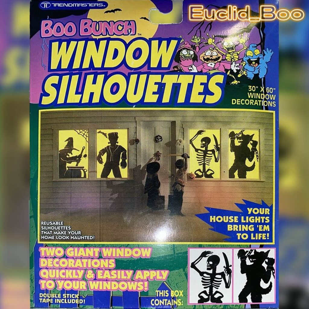 TrendMasters Boo Bunch Halloween Window Silhouettes