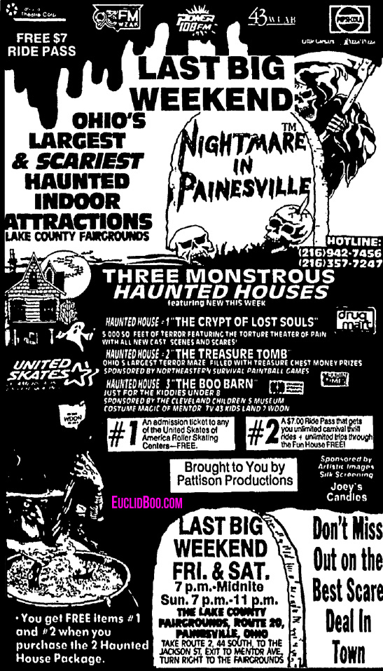 Vintage Cleveland Haunted Houses