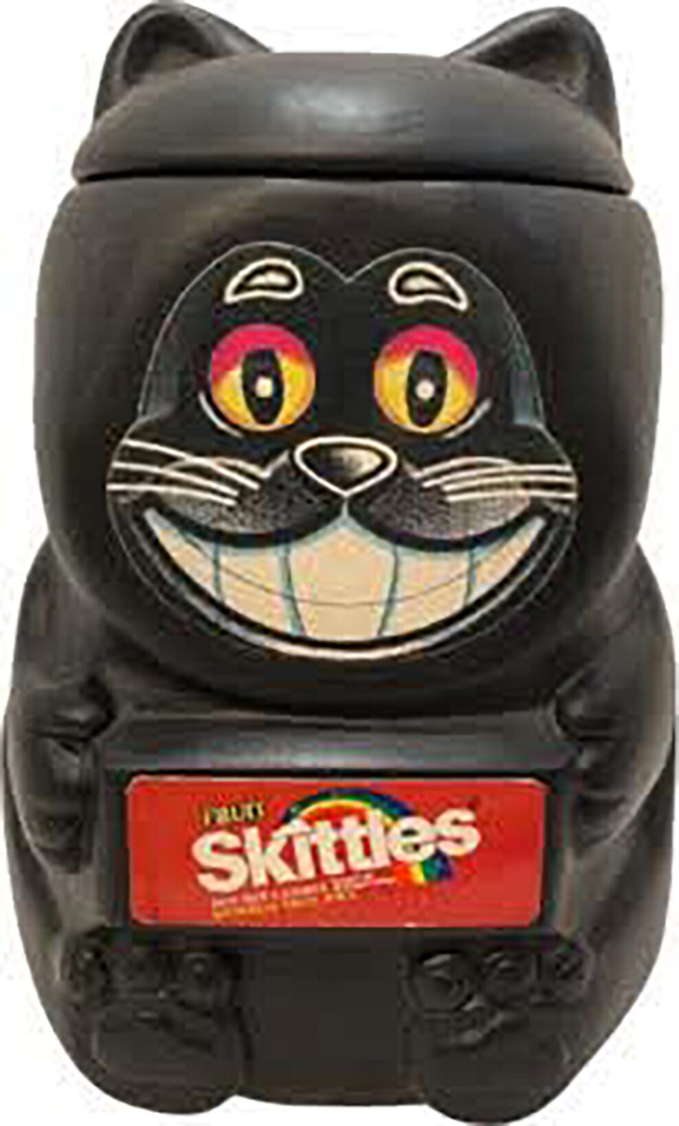 Mars candy Fruit Skittles black Halloween cat