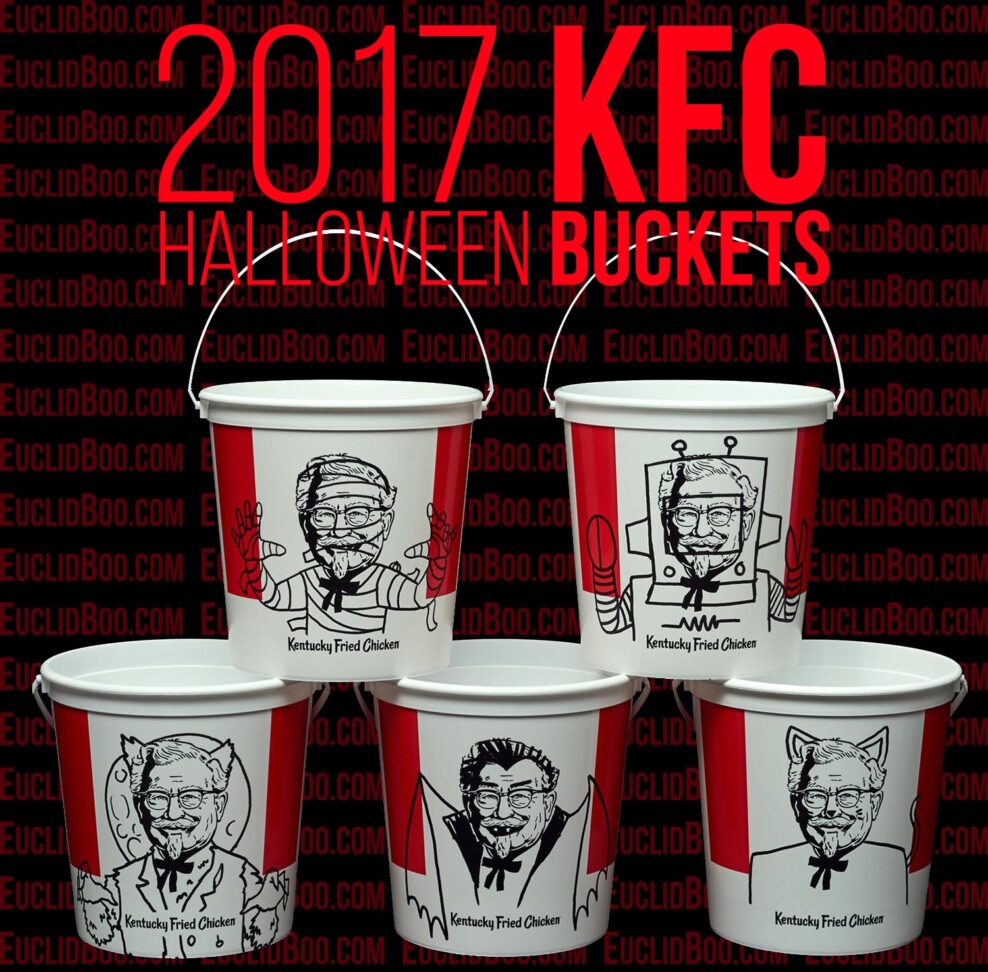 KFC’s 2017 Halloween Buckets