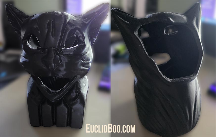 Finished Vintage Cat Lantern