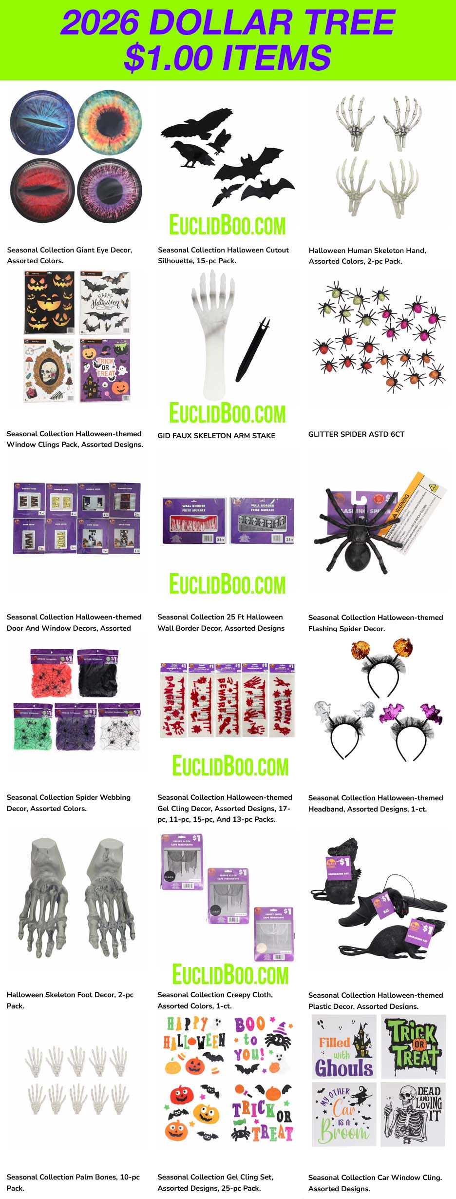 Dollar Tree Halloween 2026